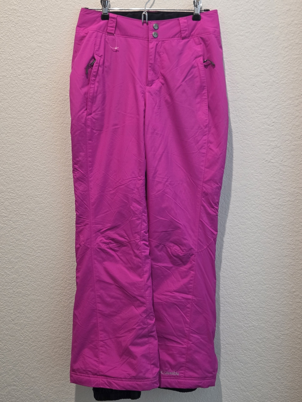 Columbia Snow Pants Insulated Waterproof Bright Pink XS